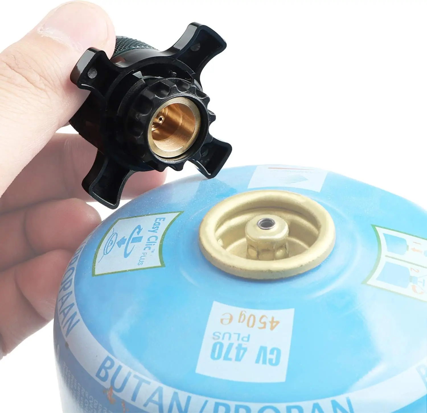 Adaptador del hornillo mini Odoland para la bombona de gas - campinggastop.com