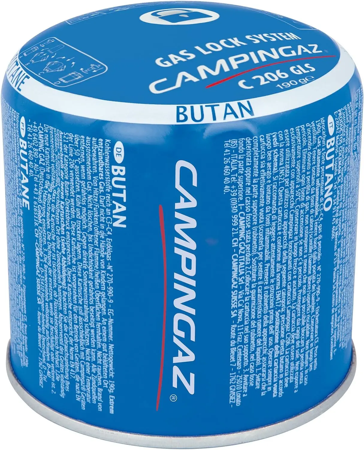 Cartuchos de gas Campingaz C206 GLS - campinggastop.com