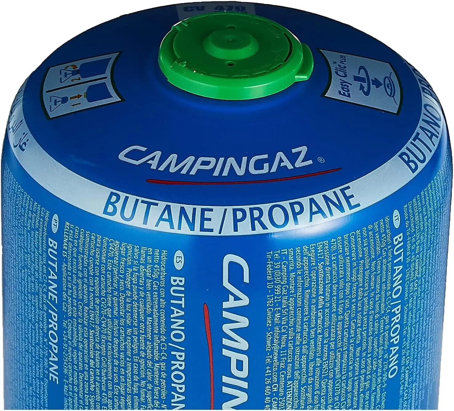 Cartuchos de gas Campingaz CV470 Plus - campinggastop.com