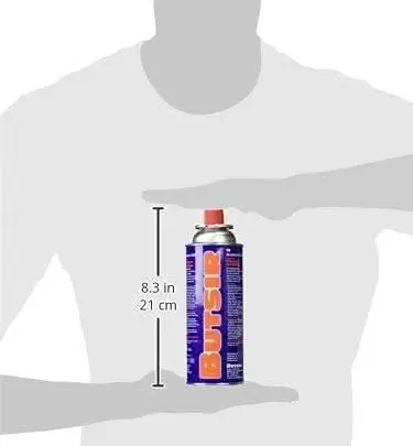 Cartuchos de gas Butsir B250 - campinggastop.com